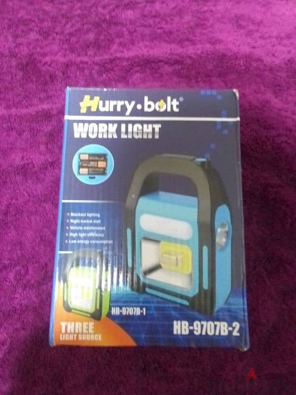 كشاف الطوارئ Hurry Bolt اصلى 3 وات 2