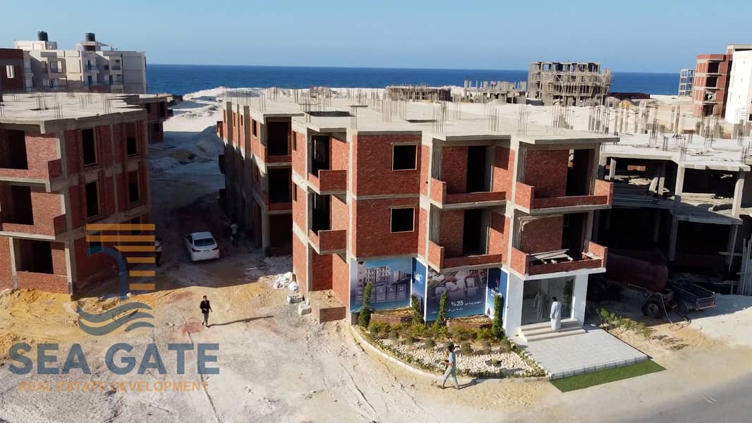 unit 115 meter for sale , in Bahya Compound , one of the projects of Sea gate Real Estate Development Company in Marsa Matrouh 15