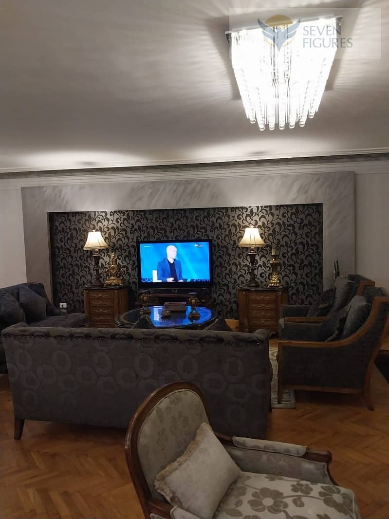 Apartments for Rent At Zamalek fully finished Hug Reception 8