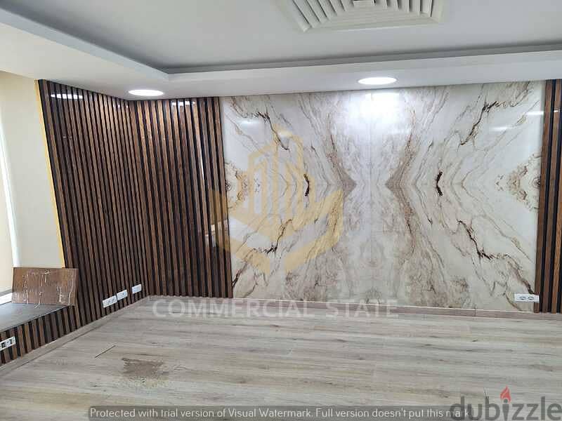 Finished Office at Trivium for Rent 150m-مكتب جاهز للايجار في تريفيوم 3