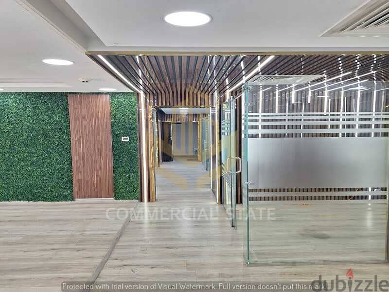 Finished Office at Trivium for Rent 150m-مكتب جاهز للايجار في تريفيوم 4