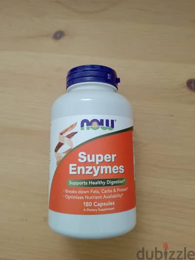 Now Super Enzymes 180 Capsules