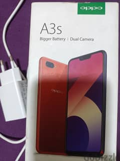 موبايل اوبو oppo A3s بحاله جيده بالعلبه والشاحن