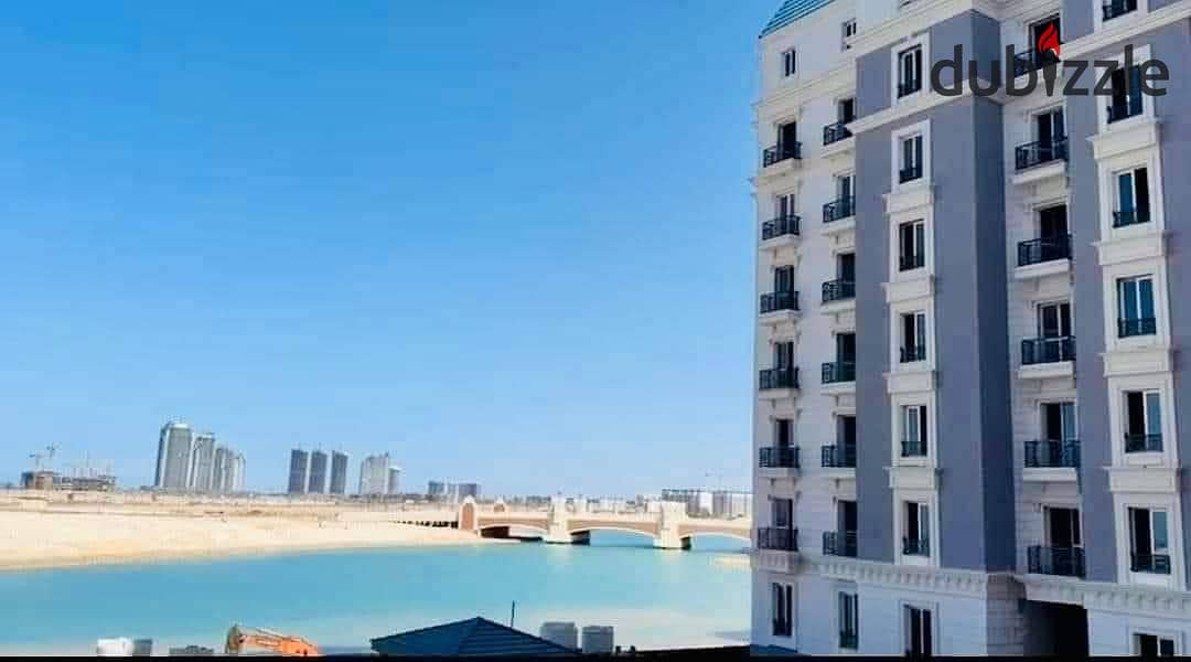 halet for sale, immediate delivery, fully finished in New Alamein    You will receive a distinctive apartment - on the sea and the new Alamein Towers 2