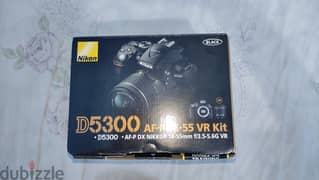 Nikon D5300 + Holder + 256 SD Card + lens filter