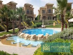 villa standalone 360m fully finished prime location , stone park new cairo