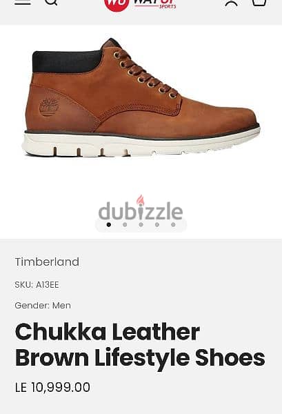 Timberland Half boot chukka leather 4