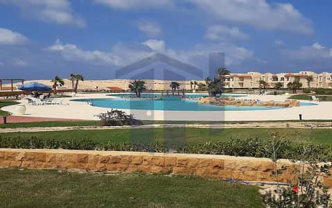 Chalet for resale 124m + 80m garden Ras El Hekma (Coral Hills Village)