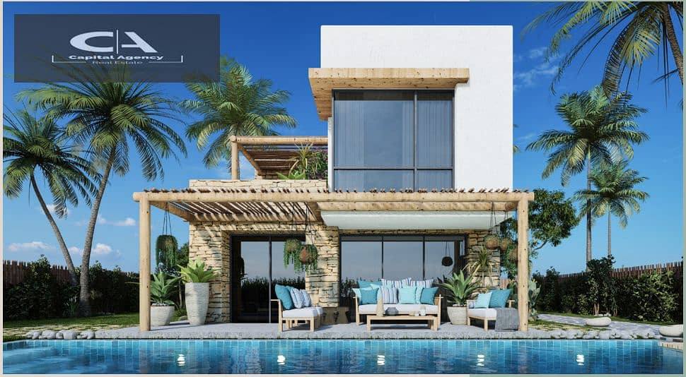 Chalet 170 meters with a roof area of ​​100 meters in Masaya Sidi Abdel Rahman next to Marassi | Installments over 10 years 27% cash discount 4