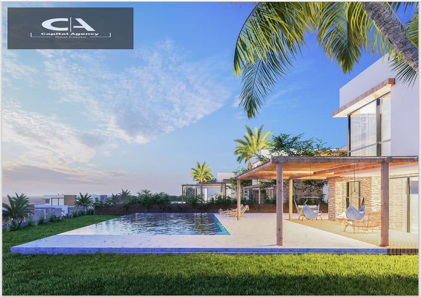 Chalet 170 meters with a roof area of ​​100 meters in Masaya Sidi Abdel Rahman next to Marassi | Installments over 10 years 27% cash discount 7