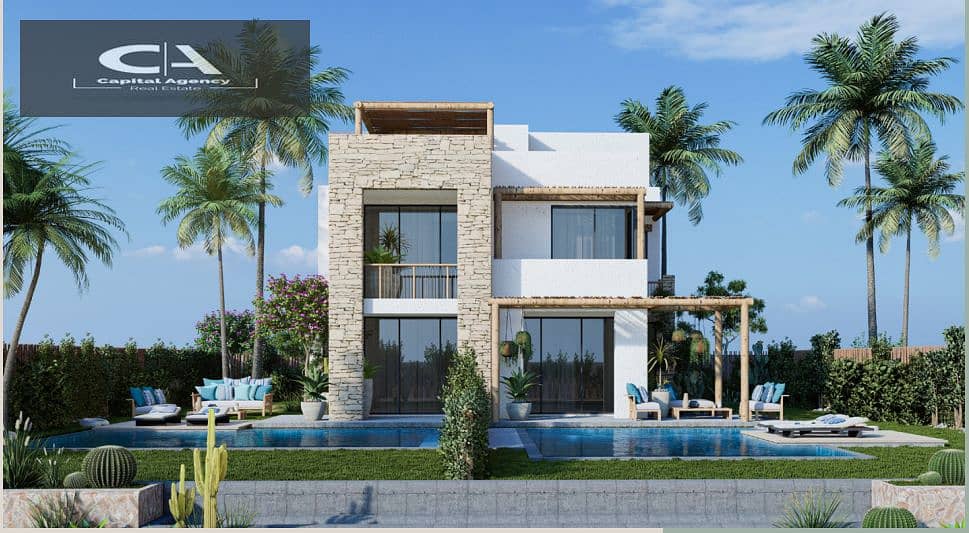 Chalet 170 meters with a roof area of ​​100 meters in Masaya Sidi Abdel Rahman next to Marassi | Installments over 10 years 27% cash discount 9