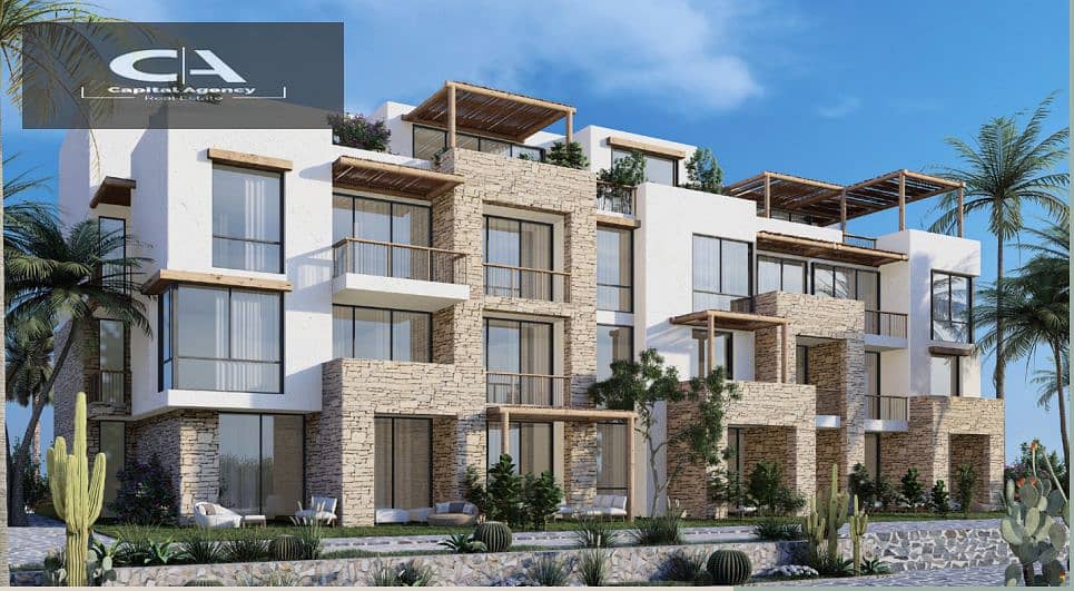 Chalet 170 meters with a roof area of ​​100 meters in Masaya Sidi Abdel Rahman next to Marassi | Installments over 10 years 27% cash discount 11