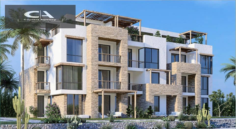 Chalet 170 meters with a roof area of ​​100 meters in Masaya Sidi Abdel Rahman next to Marassi | Installments over 10 years 27% cash discount 13