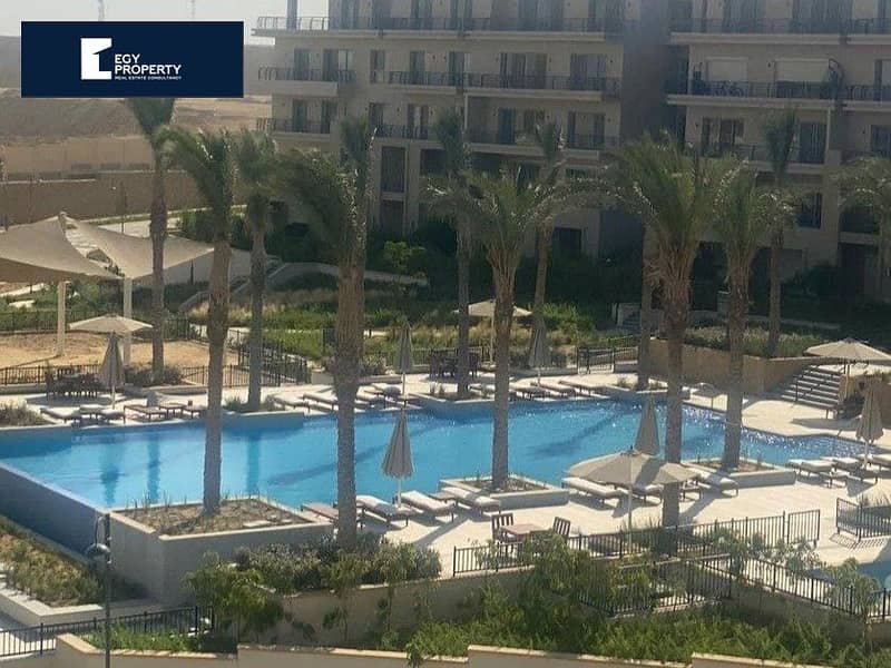 Buy Apartment In Uptown Cairo With The Lowest Price Direct To The Pool For Sale Fully Finished Move Now !! 2