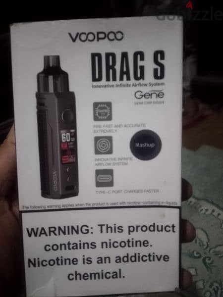 فيب vape دراج s  استعمال شهر بحالة الجديد 3