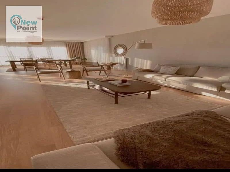 Penthouse for sale, prime location, directly in front of Al-Rehab, in Creek Town Compound, from Al-Qazzar Company, in comfortable installments 0