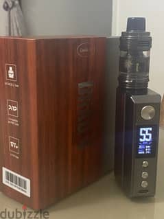 Vape Drag 4 + with its package tank + liquid +coil