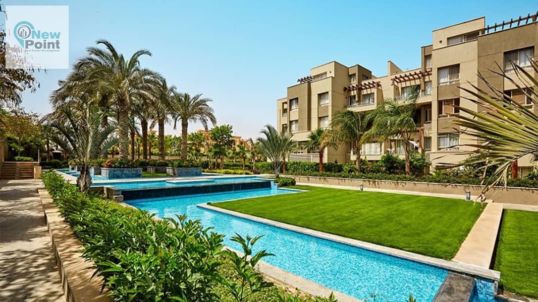 Own with Hassan Allam a fully finished apartment in Garden Prime Location in Swan Lake Compound in the First Settlement 3