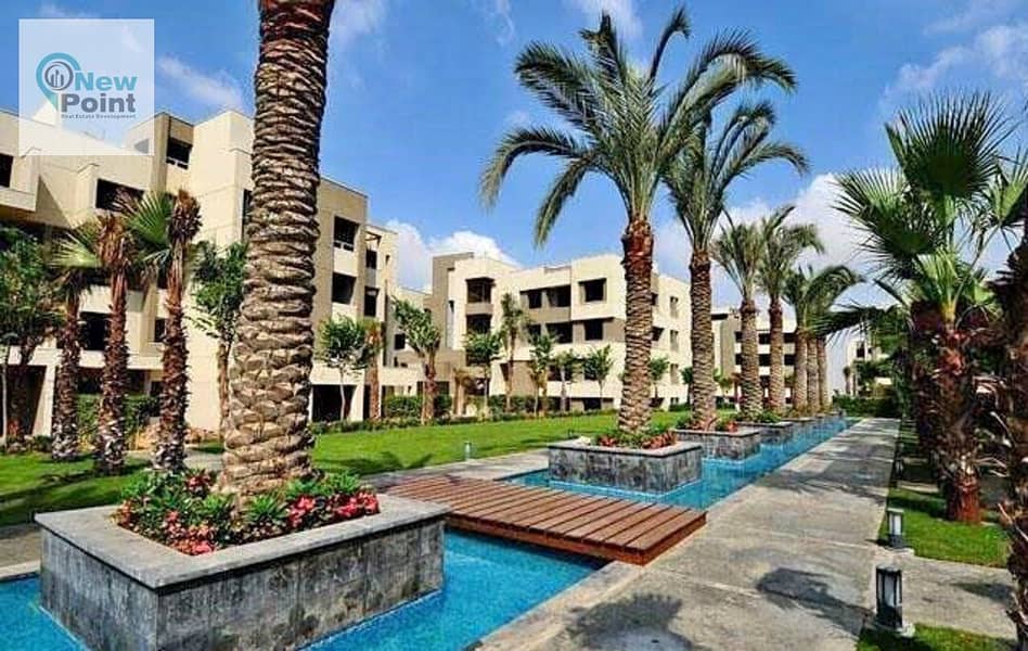 Own with Hassan Allam a fully finished apartment in Garden Prime Location in Swan Lake Compound in the First Settlement 7