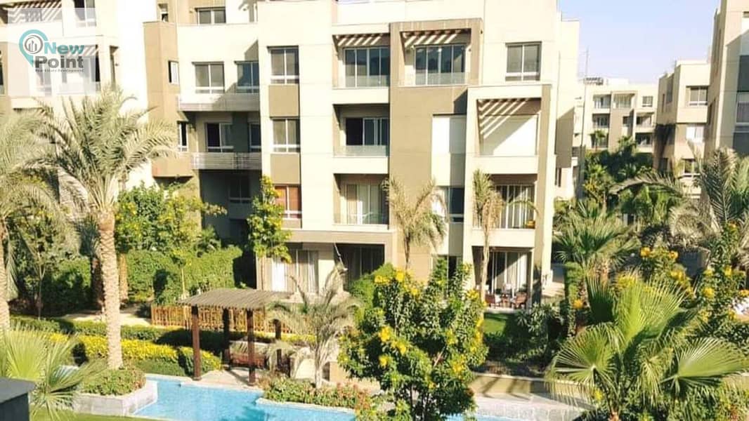 Own with Hassan Allam a fully finished apartment in Garden Prime Location in Swan Lake Compound in the First Settlement 9