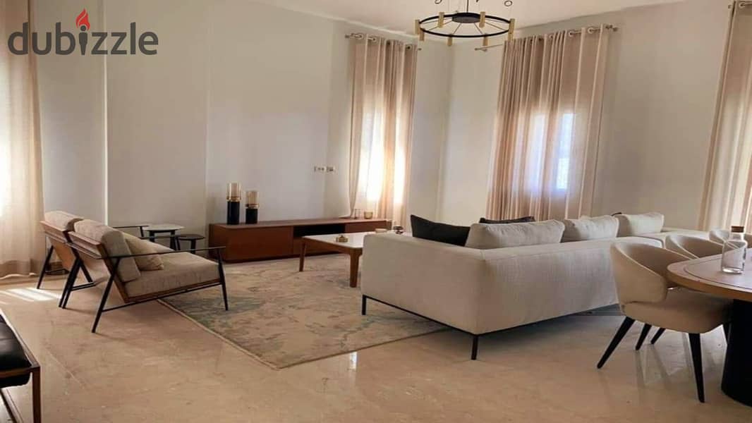 Apartment for sale 88 m in Creek Town, First Settlement, with installments over 6 years, interest-free 11