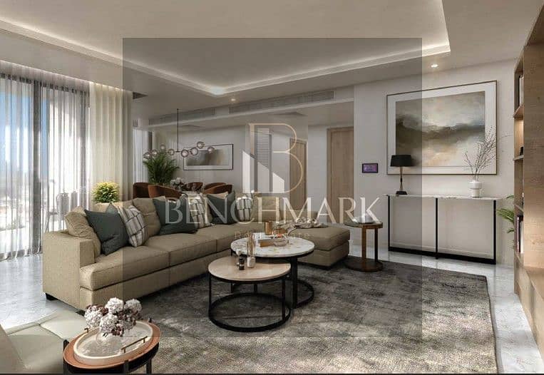 Hotel apartment for sale 186m 20th floor in Zed Towers Fifth Settlement fully finished with kitchen and ACs next to American University in installment 3