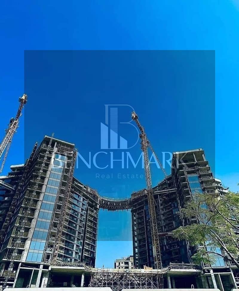 Hotel apartment for sale 186m 20th floor in Zed Towers Fifth Settlement fully finished with kitchen and ACs next to American University in installment 17