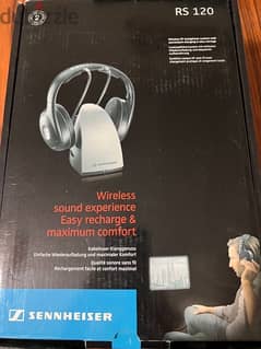 Sennheiser RS 120 On-Ear Wireless Stereo Headphone