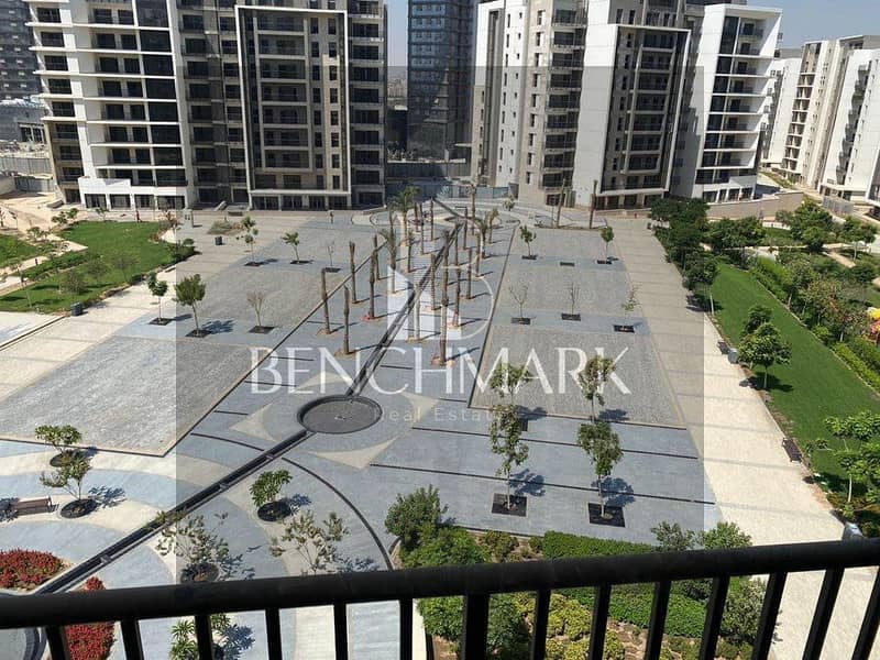 Apartment for sale 202 m in Zayed West Towers finished with kitchen and ACs at Entrance 1, Sheikh Zayed next to Hyper One and Arkan Plaza installments 2