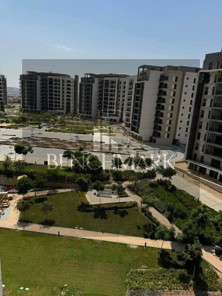 Apartment for sale 202 m in Zayed West Towers finished with kitchen and ACs at Entrance 1, Sheikh Zayed next to Hyper One and Arkan Plaza installments 6