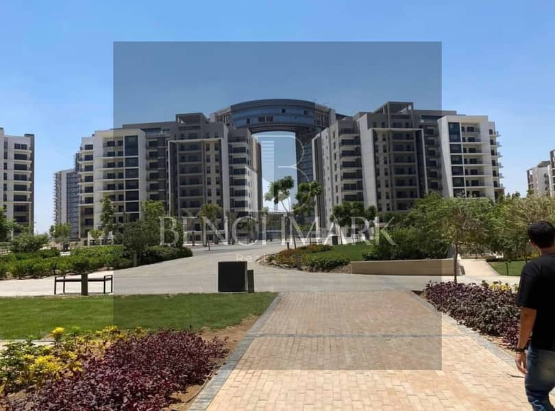 Apartment for sale 202 m in Zayed West Towers finished with kitchen and ACs at Entrance 1, Sheikh Zayed next to Hyper One and Arkan Plaza installments 7