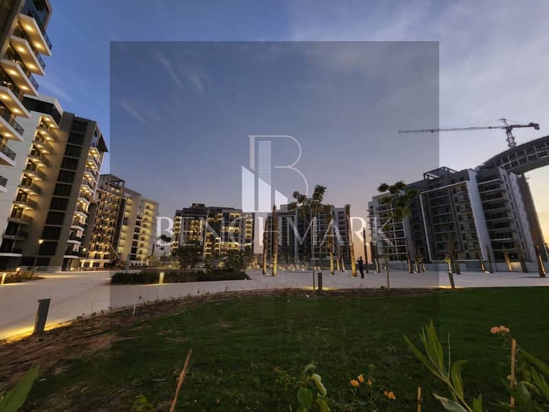 Apartment for sale 4 Bdr in Zayed West Towers finished with kitchen and ACs at Entrance 1, Sheikh Zayed next to Hyper One and Arkan Plaza installments 22