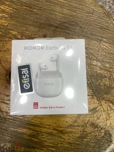 Honor EirBuds X6 White جديد متبرشم بضمان الوكيل