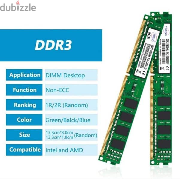 رامات 4/8 جيجا ddr3 جديده باقل سعر في مصر 0