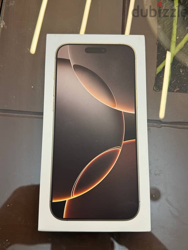 iphone 16 pro max dual sim desert titanium non active 1