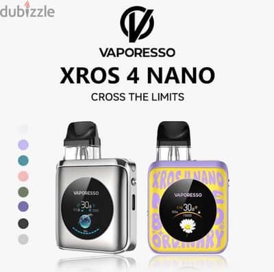 VAPORESSO XROS 4 NANO vape فابوريسو اكس روس 4 نانو فيب جديد متبرشم