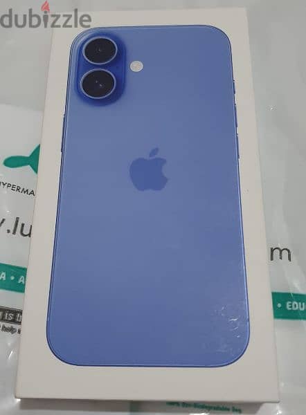 i phone 16 blue 128 giga 0