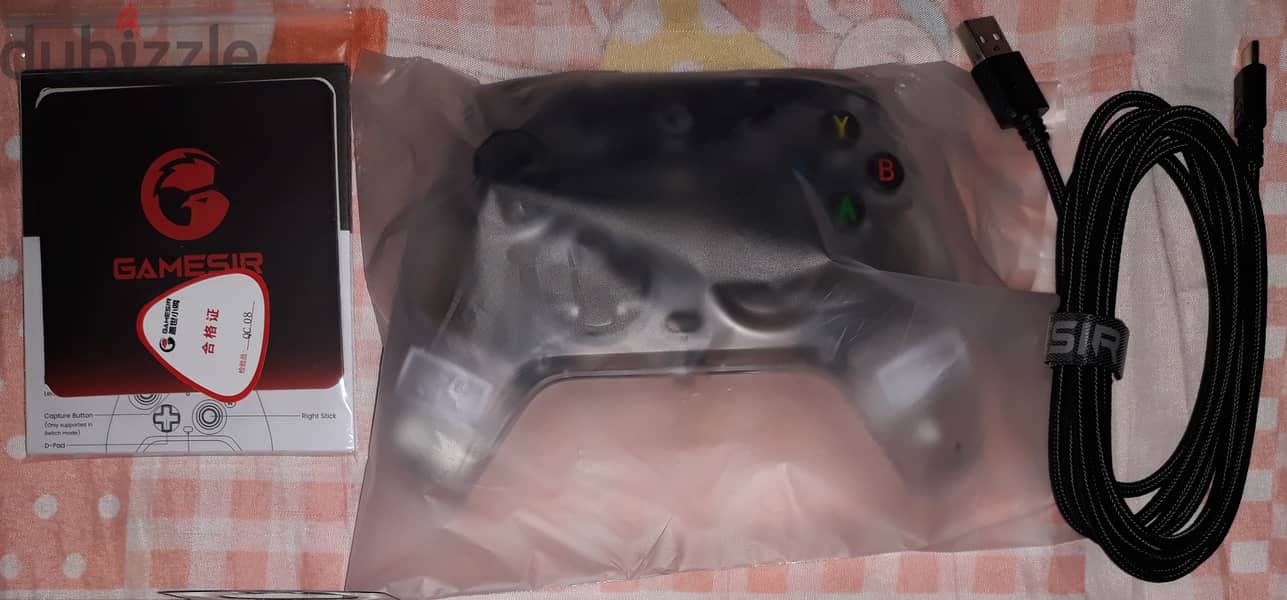 GameSir T4 Kaleid Controller with Hall Effect, زيرو فتح علبة فقط 5