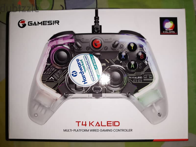 GameSir T4 Kaleid Controller with Hall Effect, زيرو فتح علبة فقط 8