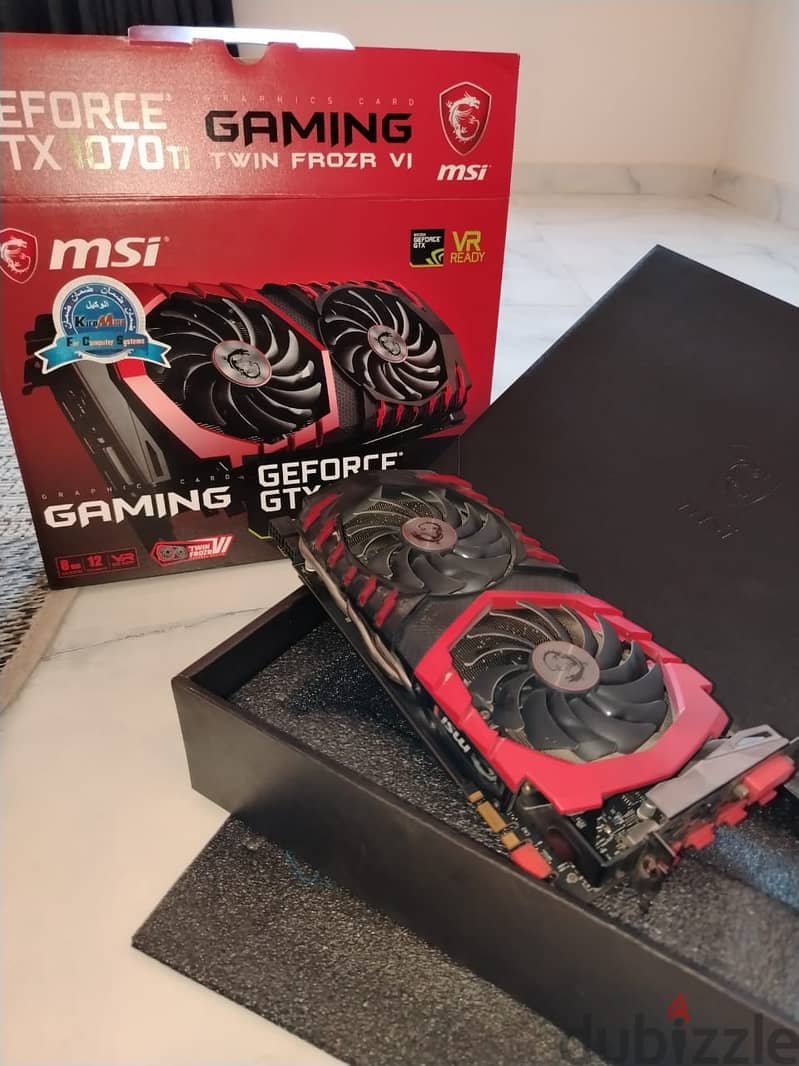 gtx 1070 ti msi gaming 8gb 3