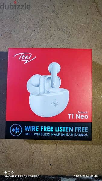 ايربودز itel Earbuds T1 neo 1