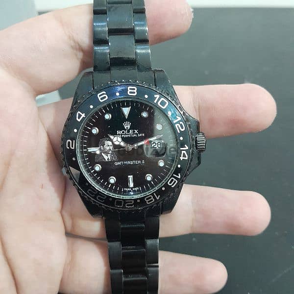 Rolex black 1