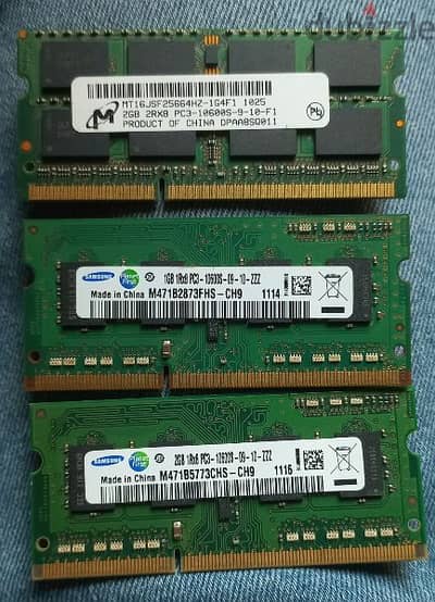 رام ddr3 pc3 10600 1333 لاب توب لابتوب laptop