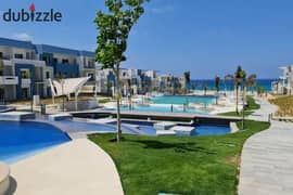 Chalet loft First row lagoon for sale (Fouka Bay - Ras Al-Hikma) 95 m