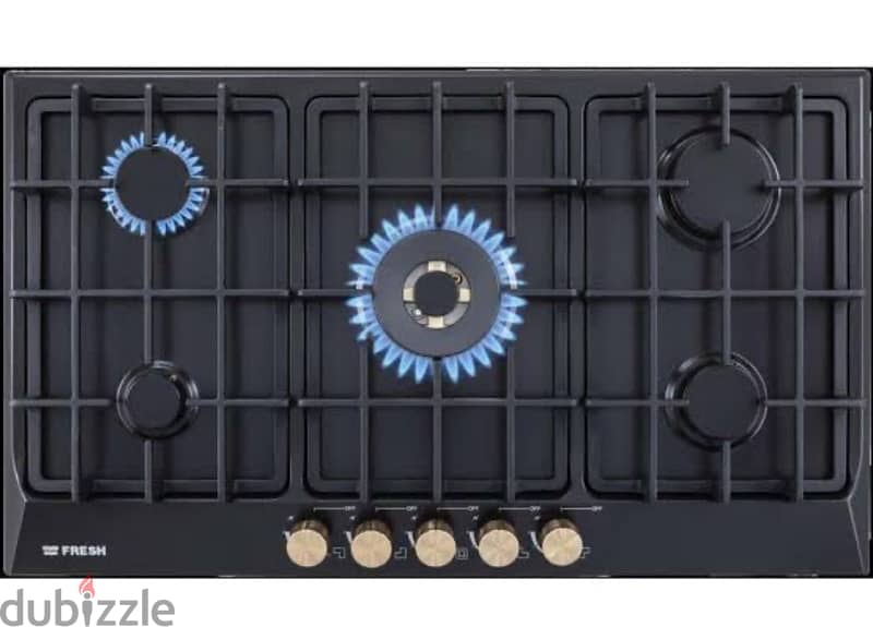 Fresh Hob - 90cm - Gas - Black 1