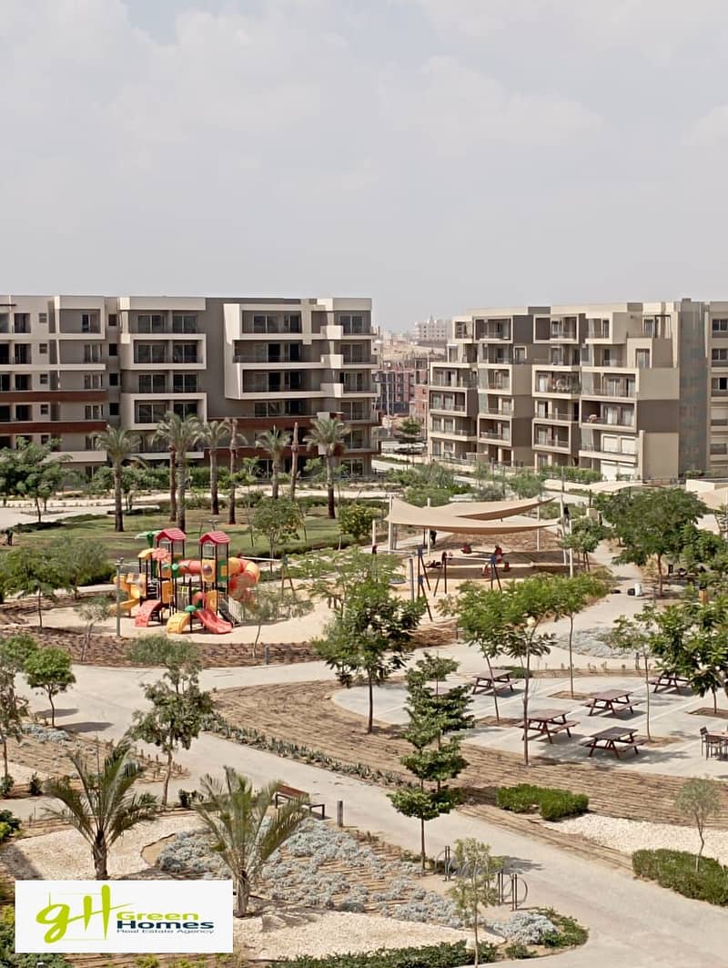 Prime Apartment 172m for sale best location in Palm Hills, New Cairo- Ready to move 2