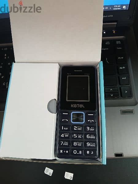 موبايل KGTEL  K1803  زراير بعلبته والضمان استعمال شهر 3