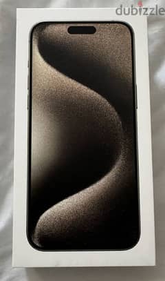 " NEW "  iPhone 15 Pro Max 256GB Natural Titanium 0