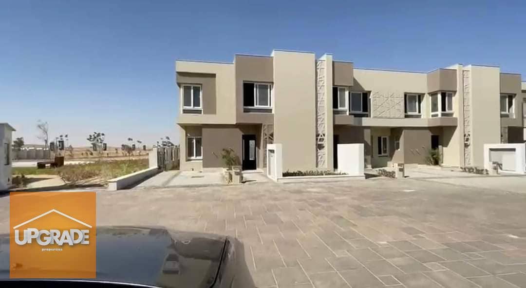 Ready to move Apartment 171, fully  finished view, landscape, in Badya Palm Hills Compound, 6 October, installments up to 8 years 10