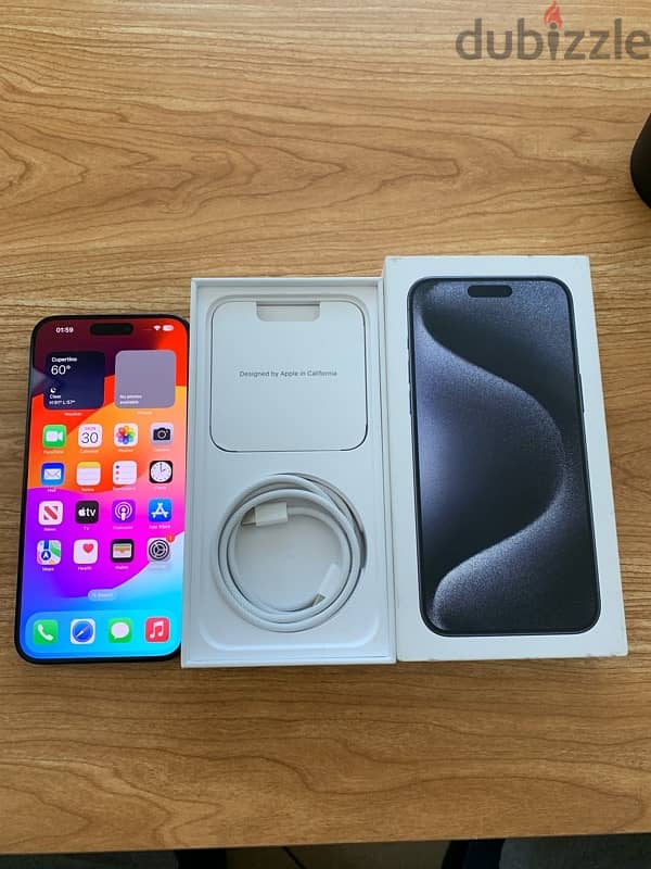 iphone 15 pro max slightly used 9